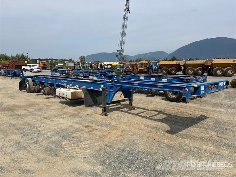 CIMC 40 ft Tri/A Container Trailer 货柜车