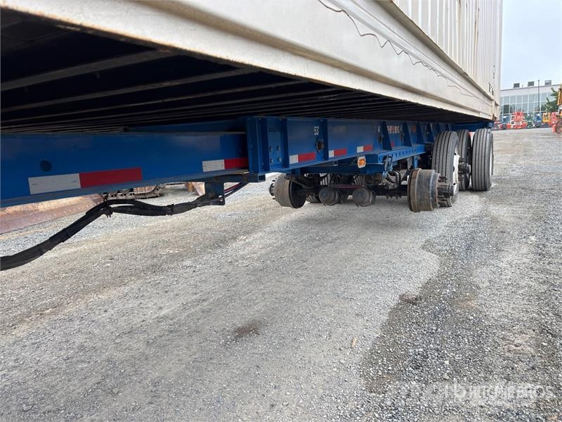 CIMC 53 ft Tri/A Extendable Container Trailer Remolques portacontenedores