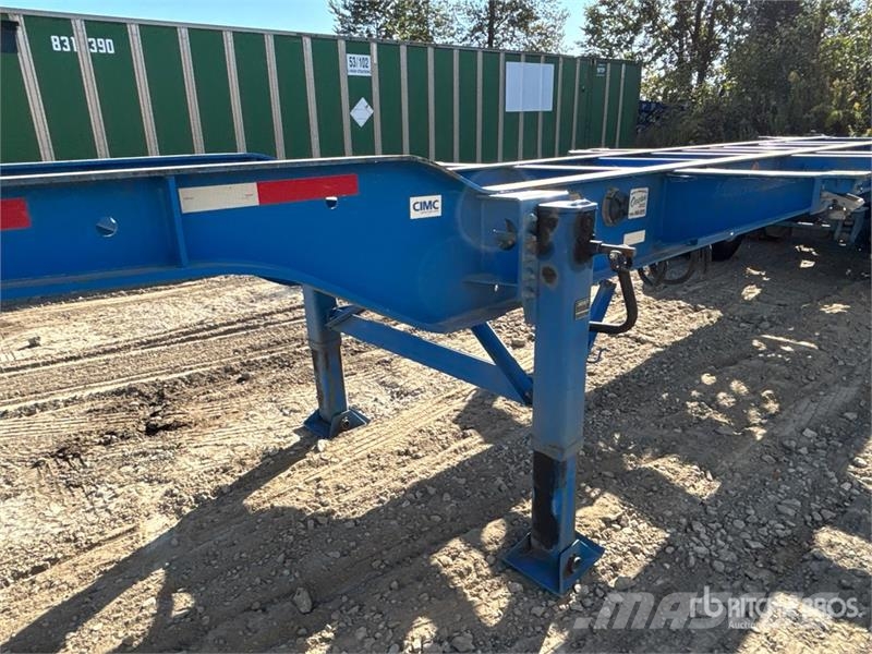 CIMC CB45M3OTC00 Tri/A Extendable Container Trailer Containerhenger