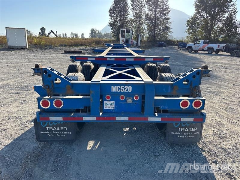 CIMC CB45M3OTC00 Tri/A Extendable Container Trailer Konteineriekrāvēji