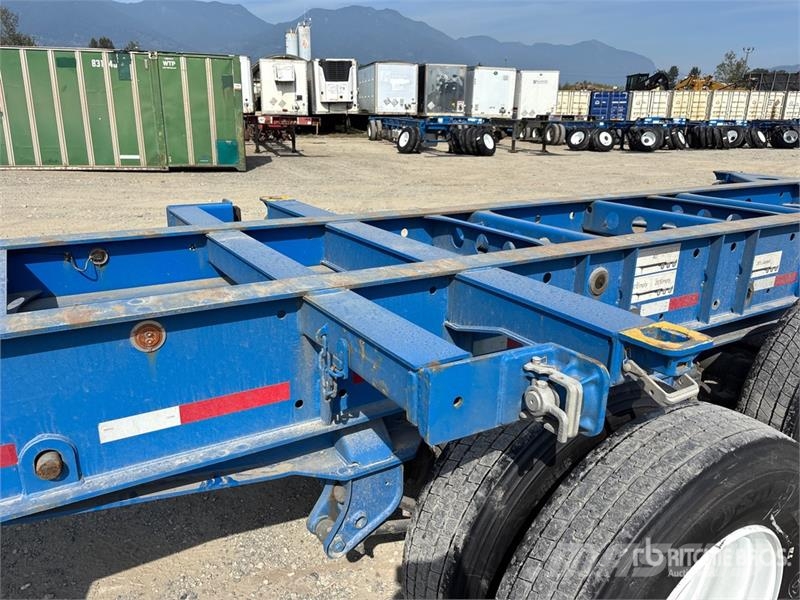 CIMC CB45M3OTC00 Tri/A Extendable Container Trailer 货柜车