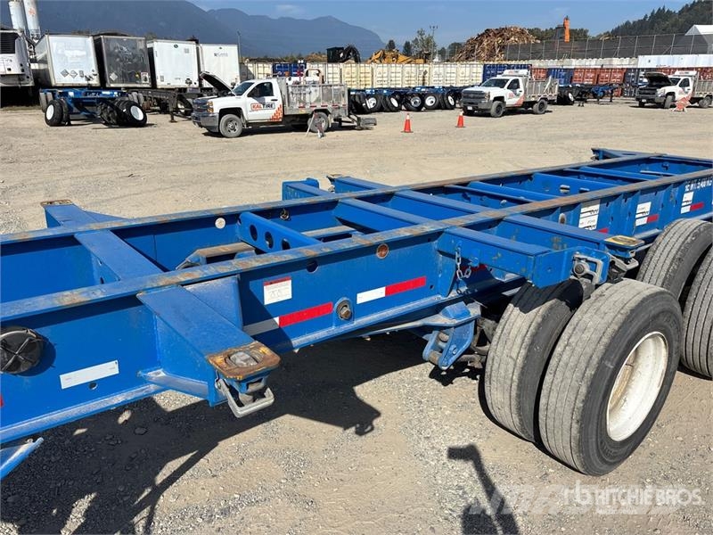 CIMC CB45M3OTC00 Tri/A Extendable Container Trailer Containerchassis