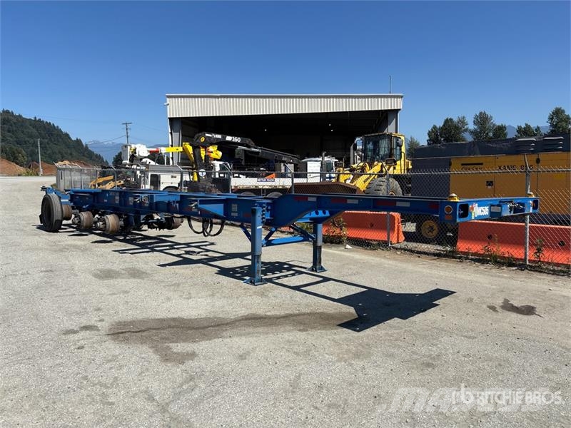 CIMC CB45M3OTC00 Tri/A Extendable Container Trailer Remolques portacontenedores