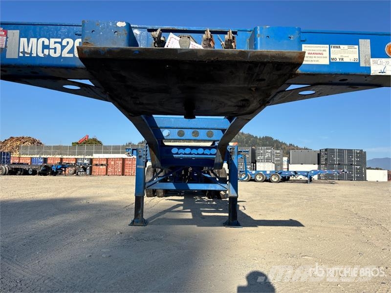 CIMC CB45M3OTC00 Tri/A Extendable Container Trailer Konteineriekrāvēji