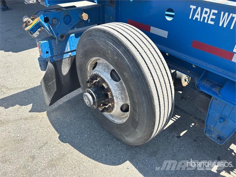 CIMC CB45M3OTC00 Tri/A Extendable Container Trailer Прицепы-Контейнеровозы