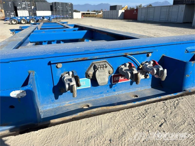 CIMC CB45M3OTC00 Tri/A Extendable Container Trailer Прицепы-Контейнеровозы
