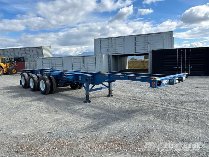 CIMC CB45M3OTC00 Tri/A Extendable Container Trailer Konteinerveohaagised