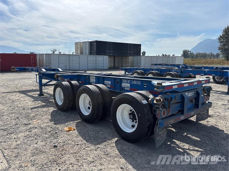CIMC CB45M3OTC00 Tri/A Extendable Container Trailer Täyskonttiperävaunut