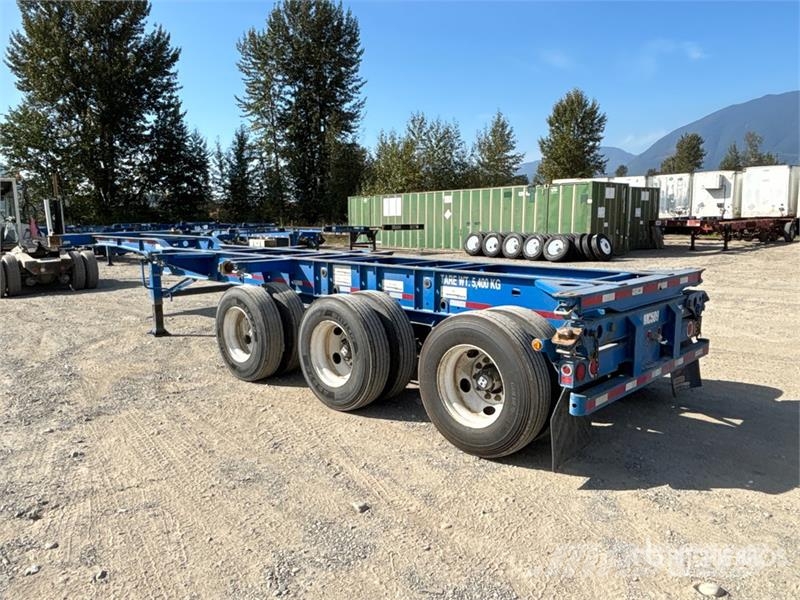 CIMC CB45M3OTC00 Tri/A Extendable Container Trailer Containerchassis