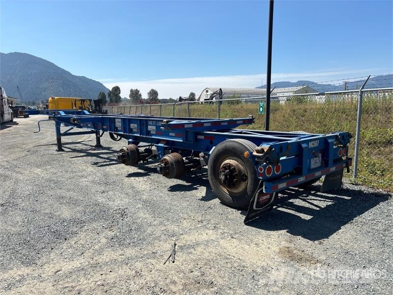 CIMC CB45M3OTC00 Tri/A Extendable Container Trailer Konteineriekrāvēji
