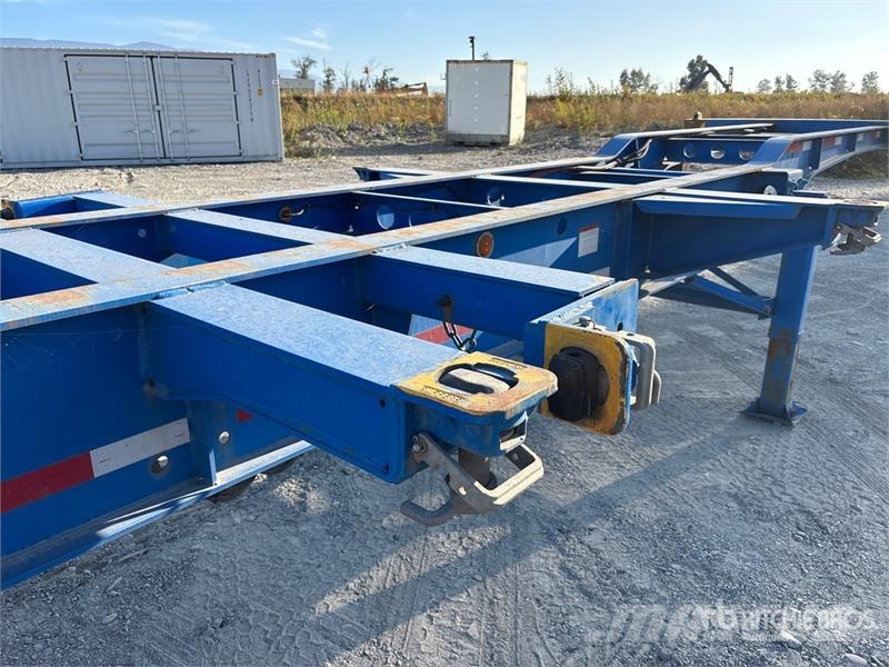 CIMC CB45M3OTC00 Tri/A Extendable Container Trailer Konteineriekrāvēji