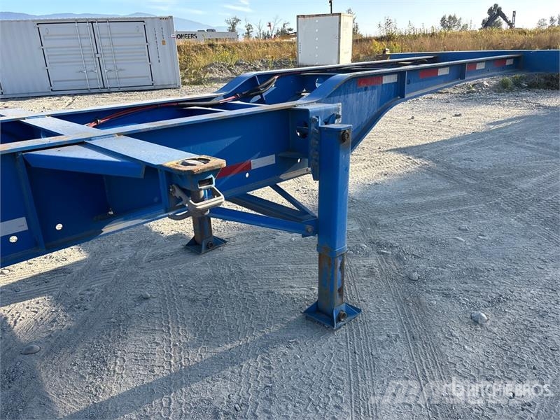 CIMC CB45M3OTC00 Tri/A Extendable Container Trailer Konteineriekrāvēji