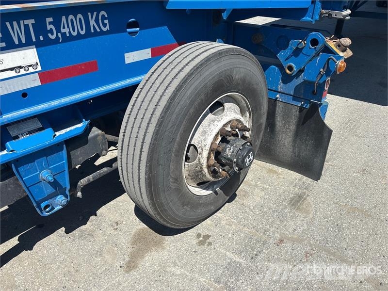 CIMC CB45M3OTC00 Tri/A Extendable Container Trailer Прицепы-Контейнеровозы
