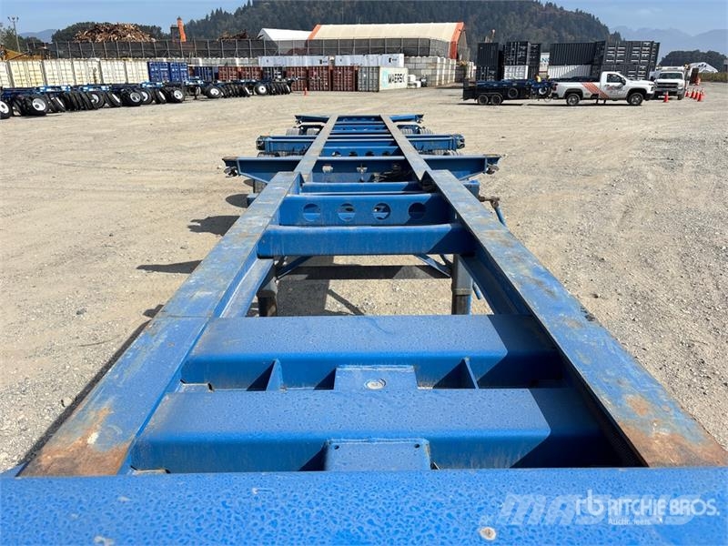 CIMC CB45M3OTC00 Tri/A Extendable Container Trailer 货柜车