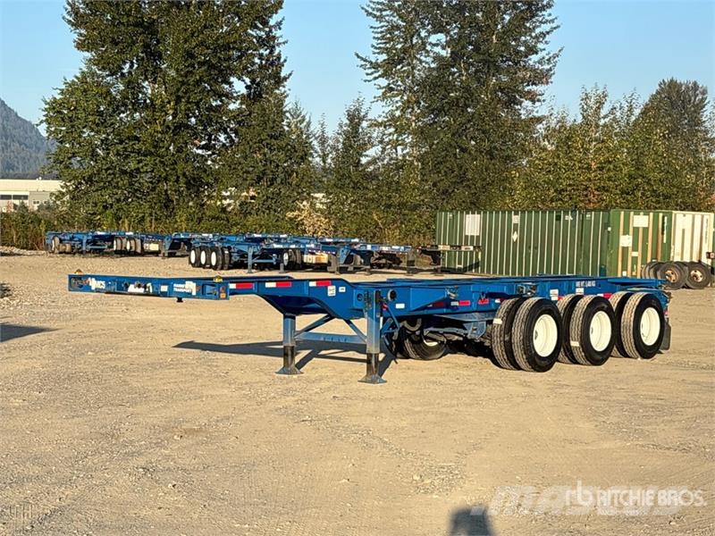 CIMC CB45M3OTC00 Tri/A Extendable Container Trailer Täyskonttiperävaunut