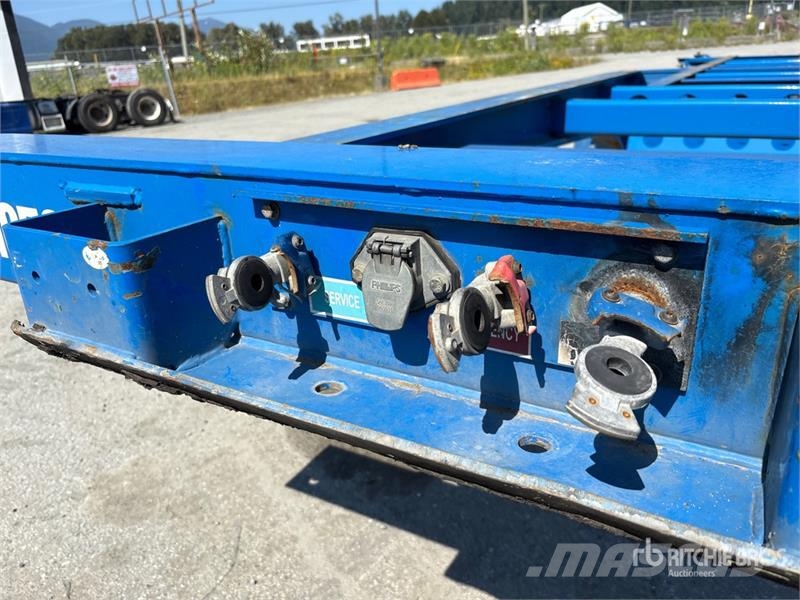 CIMC CB45M3OTC00 Tri/A Extendable Container Trailer Remolques portacontenedores