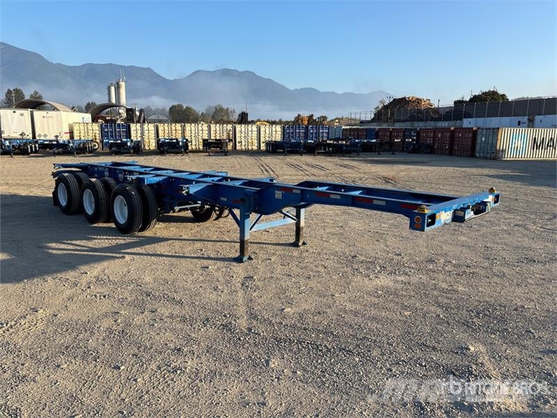 CIMC CB45M3OTC00 Tri/A Extendable Container Trailer Täyskonttiperävaunut