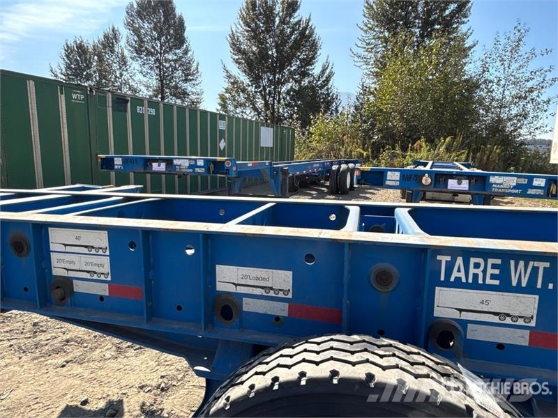 CIMC CB45M3OTC00 Tri/A Extendable Container Trailer Containeranhänger