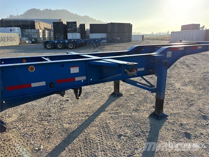 CIMC CB45M3OTC00 Tri/A Extendable Container Trailer Täyskonttiperävaunut