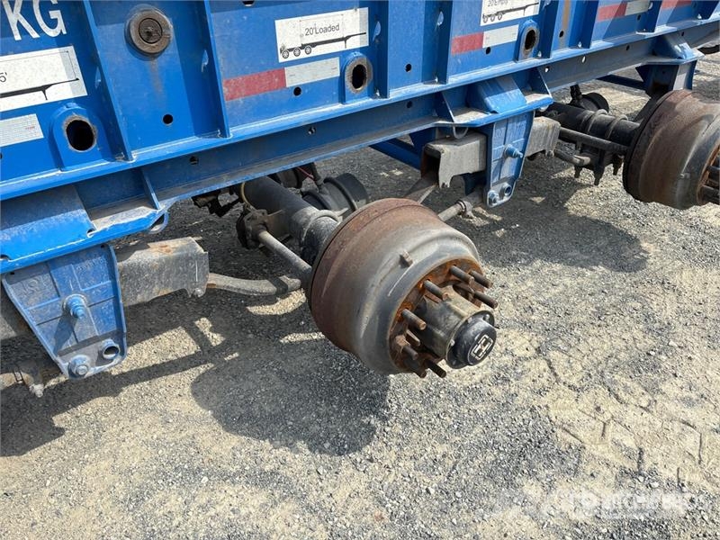 CIMC CB45M3OTC00 Tri/A Extendable Container Trailer مقطورات حاويات