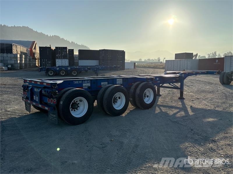 CIMC CB45M3OTC00 Tri/A Extendable Container Trailer Täyskonttiperävaunut