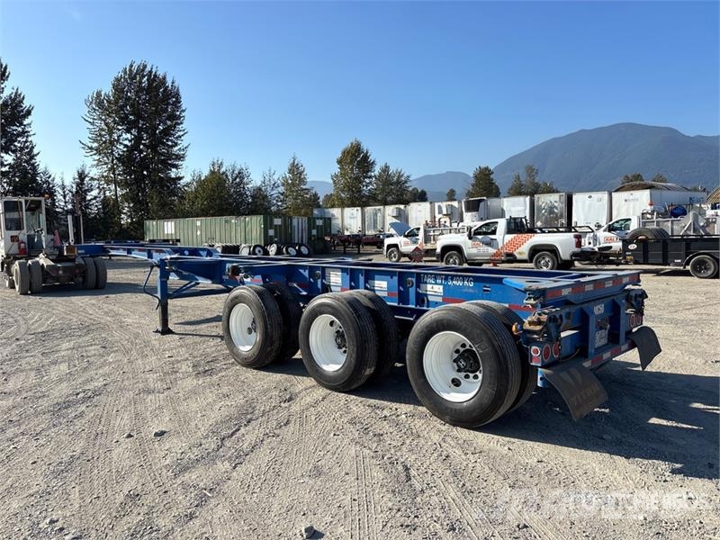 CIMC CB45M3OTC00 Tri/A Extendable Container Trailer Прицепы-Контейнеровозы