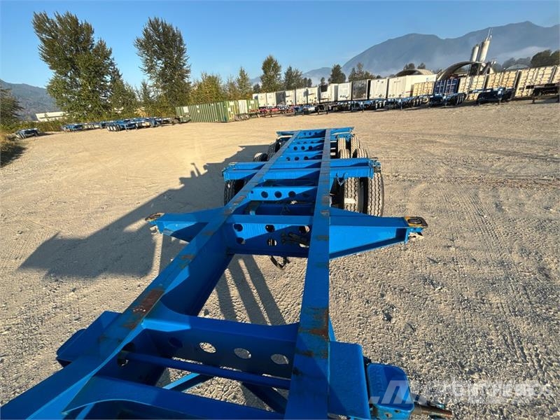 CIMC CB45M3OTC00 Tri/A Extendable Container Trailer Täyskonttiperävaunut