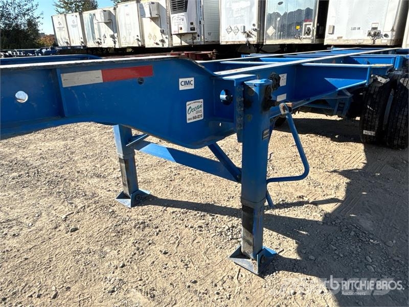 CIMC CB45M3OTC00 Tri/A Extendable Container Trailer Containerhenger