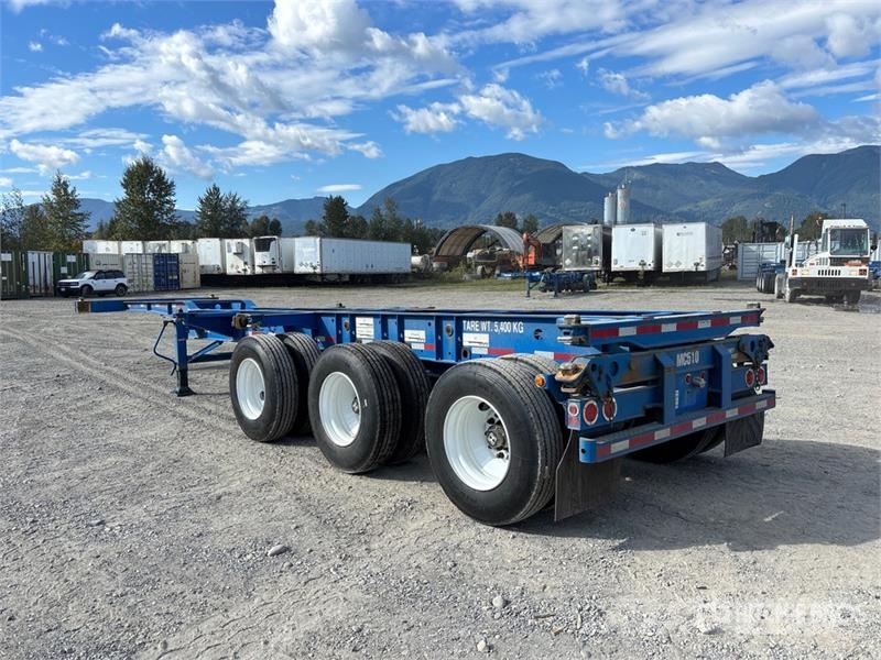 CIMC CB45M3OTC00 Tri/A Extendable Container Trailer Konteinerveohaagised