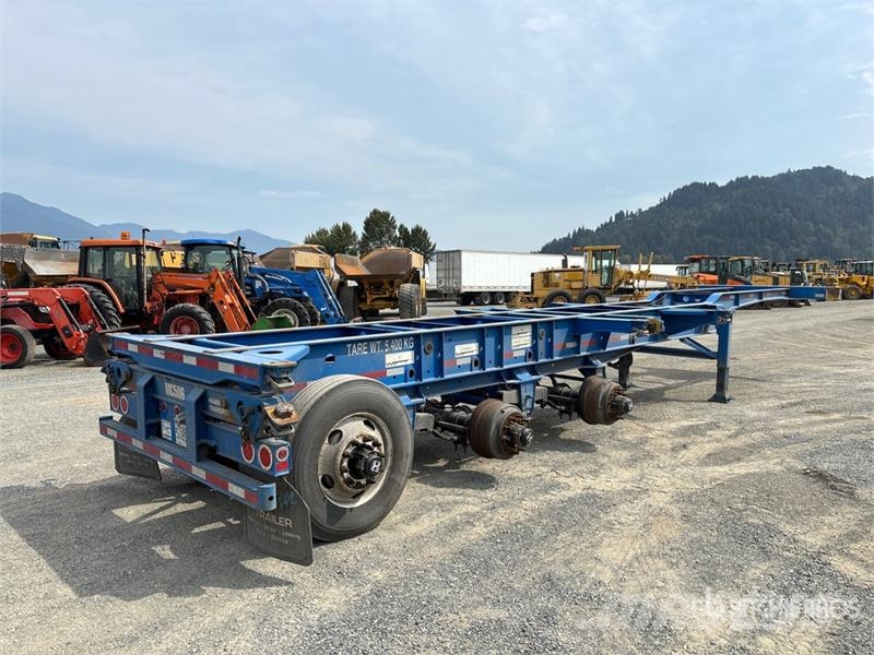 CIMC CB45M3OTC00 Tri/A Extendable Container Trailer مقطورات حاويات