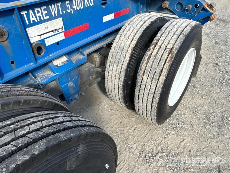 CIMC CB45M3OTC00 Tri/A Extendable Container Trailer Konteinerveohaagised