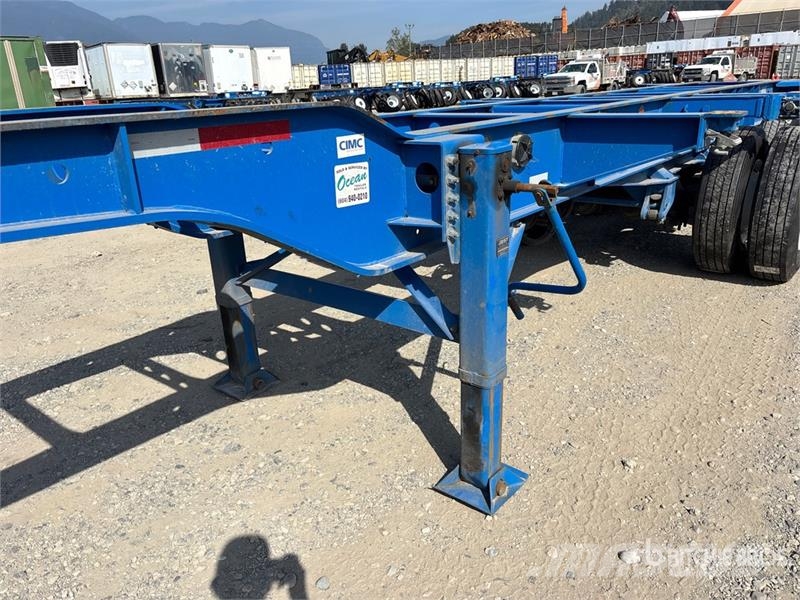 CIMC CB45M3OTC00 Tri/A Extendable Container Trailer Remorque porte container