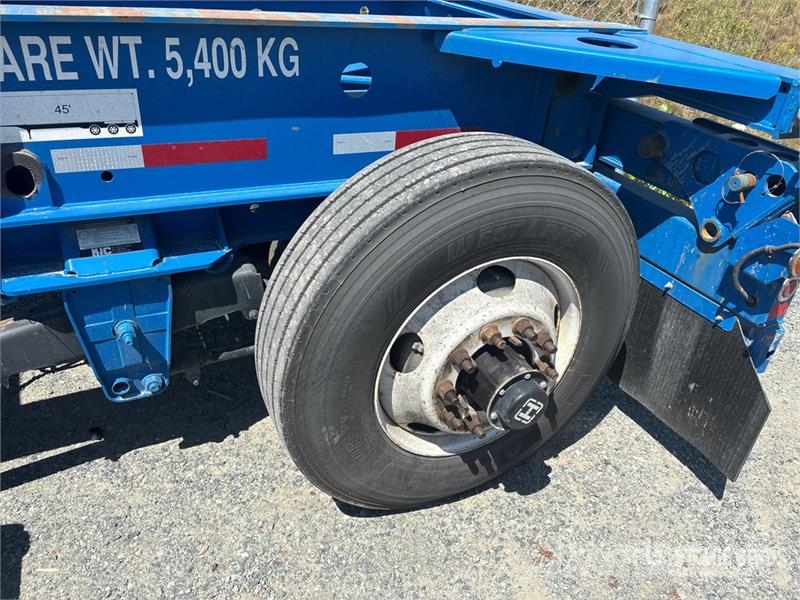 CIMC CB45M3OTC00 Tri/A Extendable Container Trailer Containerchassis
