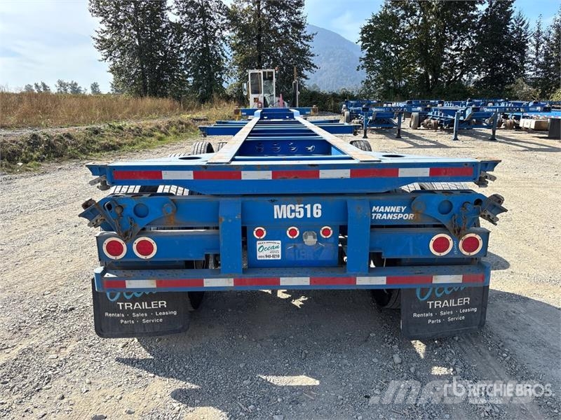 CIMC CB45M3OTC00 Tri/A Extendable Container Trailer Remorque porte container