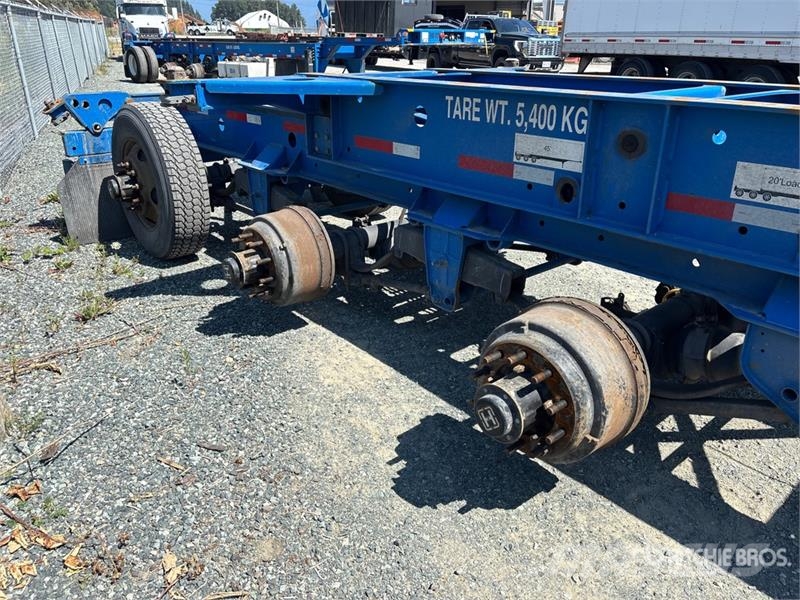 CIMC CB45M3OTC00 Tri/A Extendable Container Trailer Konteineriekrāvēji