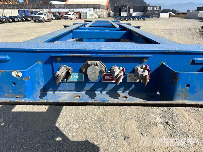 CIMC CB45M3OTC00 Tri/A Extendable Container Trailer Remorque porte container