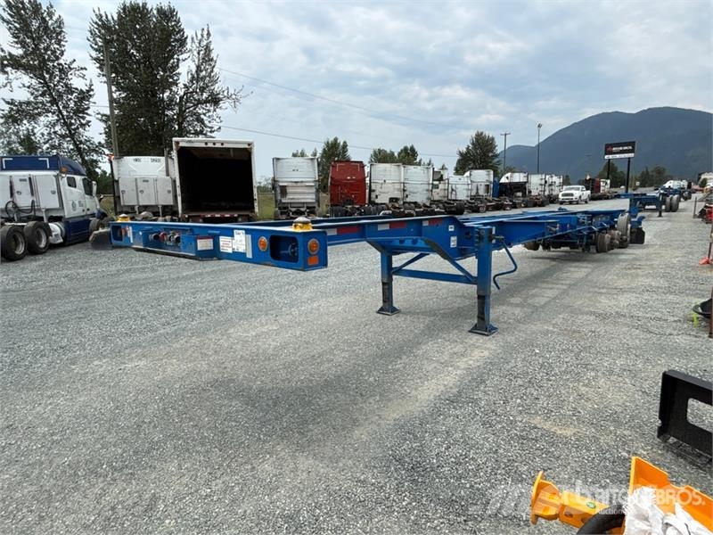 CIMC CB45M3OTC00 Tri/A Extendable Container Trailer مقطورات حاويات