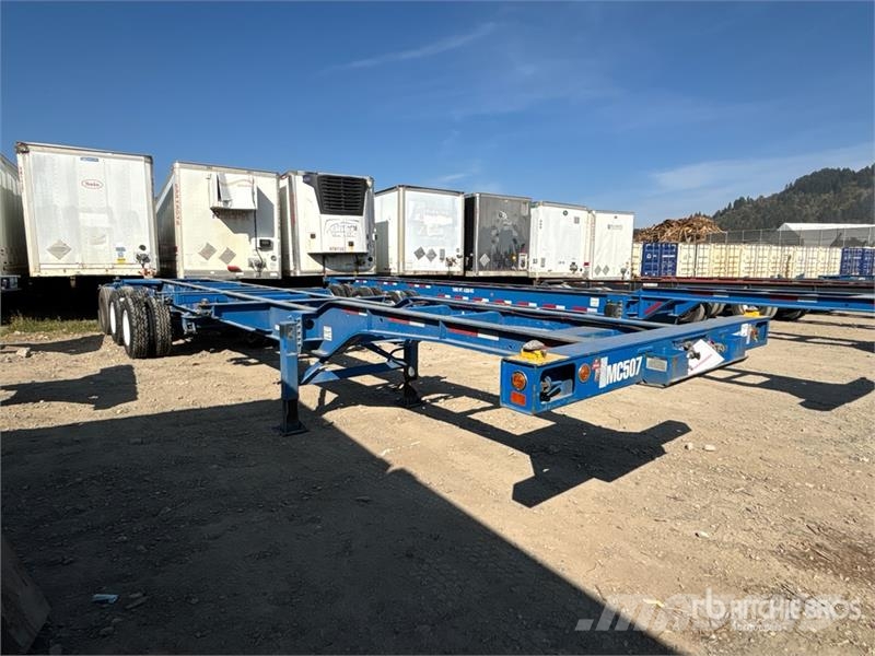 CIMC CB45M3OTC00 Tri/A Extendable Container Trailer Containeranhänger