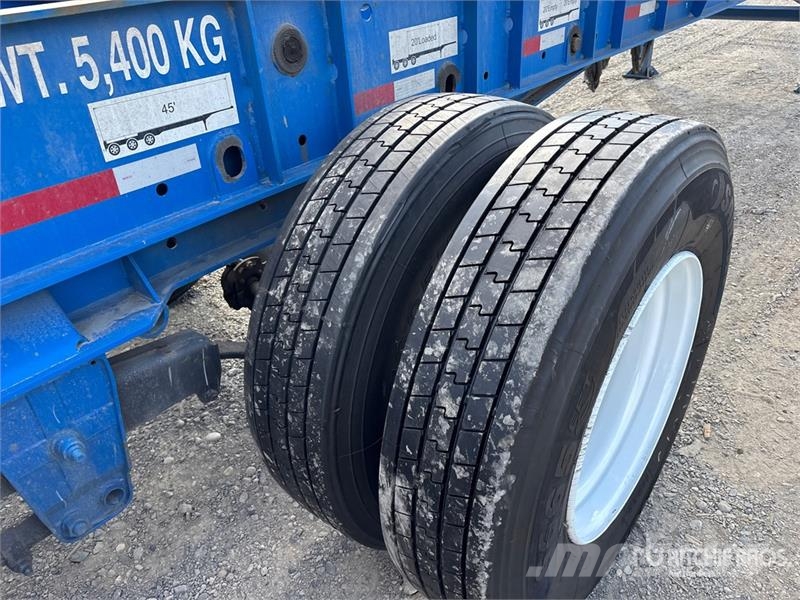 CIMC CB45M3OTC00 Tri/A Extendable Container Trailer Remolques portacontenedores