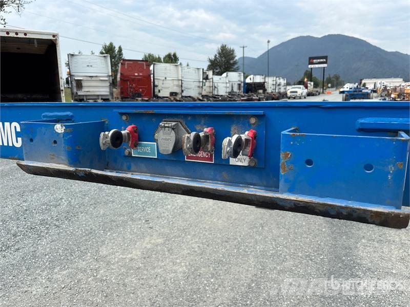 CIMC CB45M3OTC00 Tri/A Extendable Container Trailer مقطورات حاويات