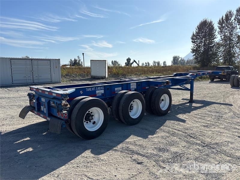CIMC CB45M3OTC00 Tri/A Extendable Container Trailer Прицепы-Контейнеровозы