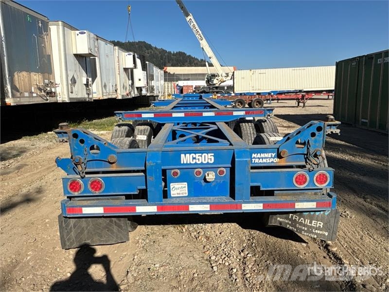 CIMC CB45M3OTC00 Tri/A Extendable Container Trailer Containerhenger