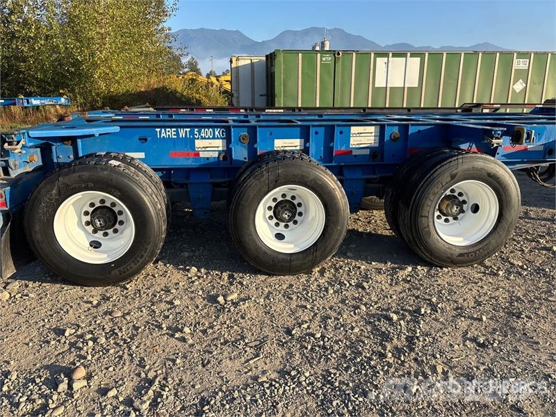 CIMC CB45M3OTC00 Tri/A Extendable Container Trailer Reboques Containerframe