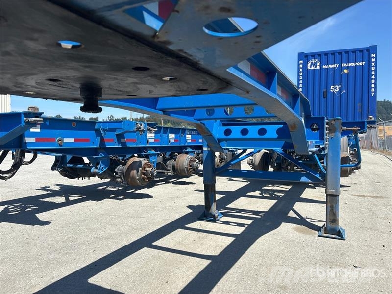 CIMC CB45M3OTC00 Tri/A Extendable Container Trailer Прицепы-Контейнеровозы