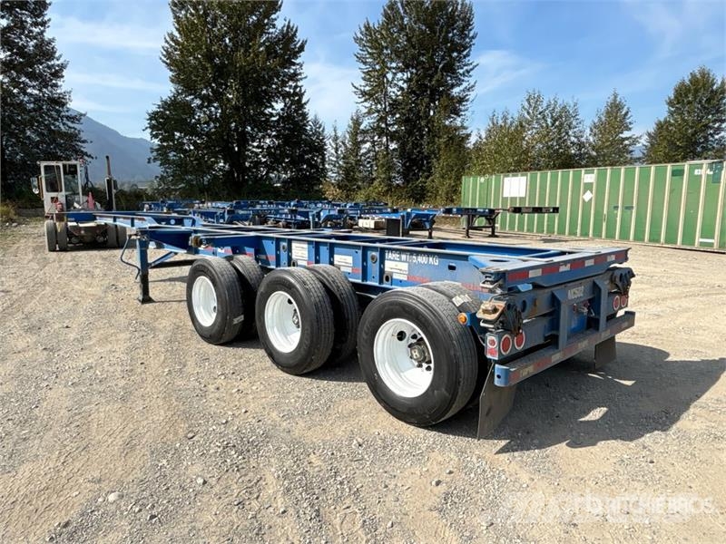 CIMC CB45M3OTC00 Tri/A Extendable Container Trailer 货柜车