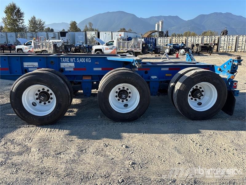 CIMC CB45M3OTC00 Tri/A Extendable Container Trailer Konteineriekrāvēji