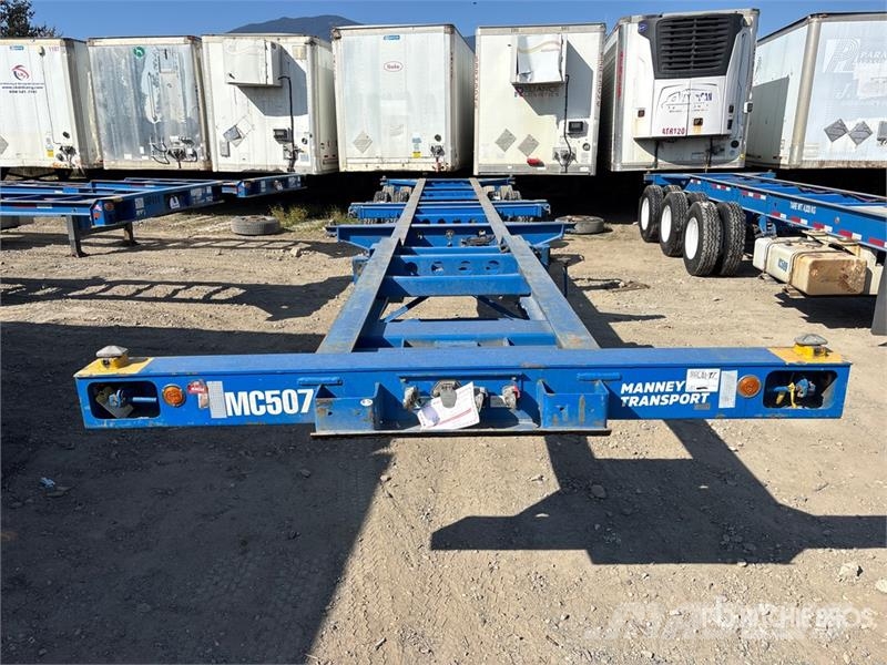 CIMC CB45M3OTC00 Tri/A Extendable Container Trailer Containeranhänger