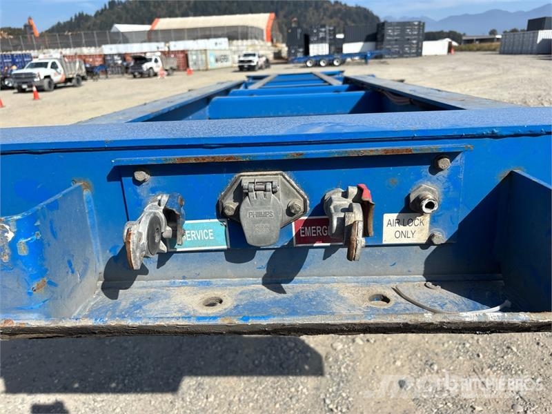 CIMC CB45M3OTC00 Tri/A Extendable Container Trailer Containerchassis