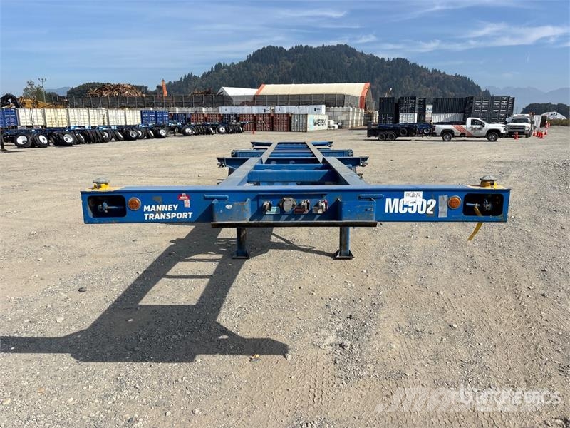 CIMC CB45M3OTC00 Tri/A Extendable Container Trailer 货柜车