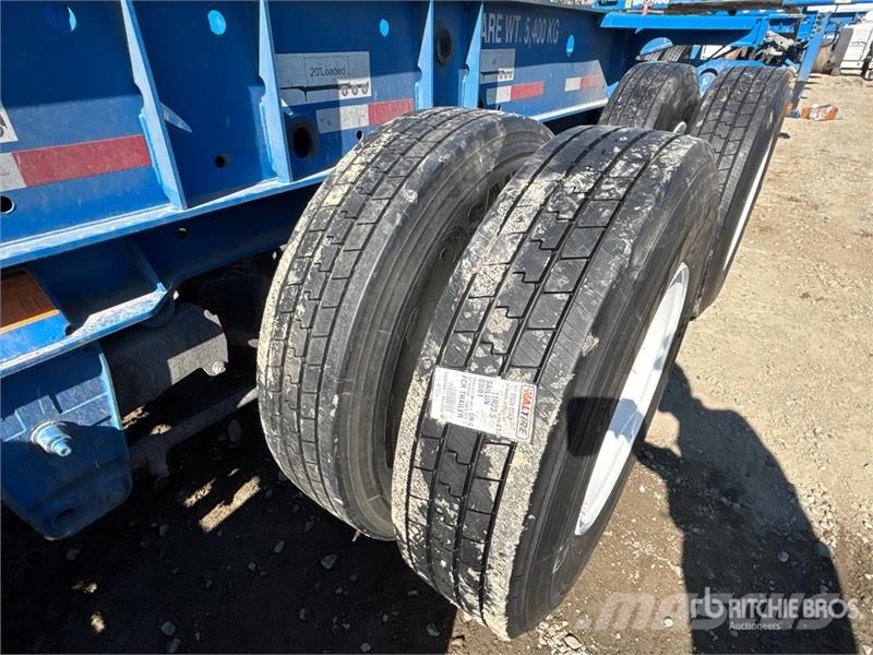 CIMC CB45M3OTC00 Tri/A Extendable Container Trailer Remolques portacontenedores